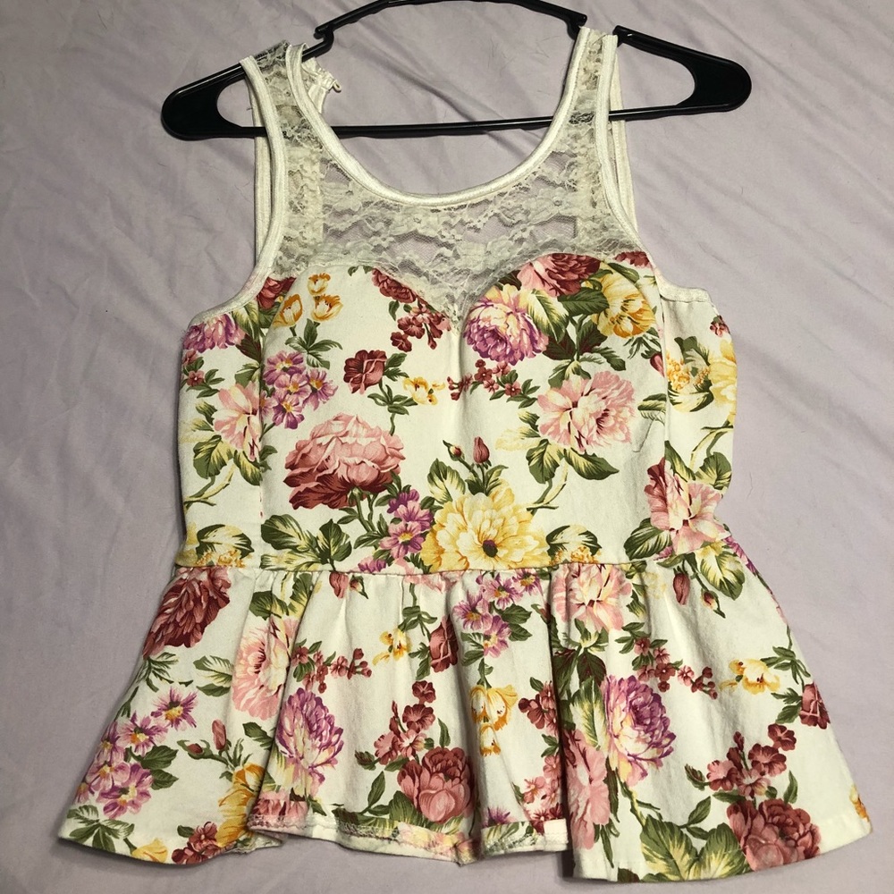 Floral blouse shirt